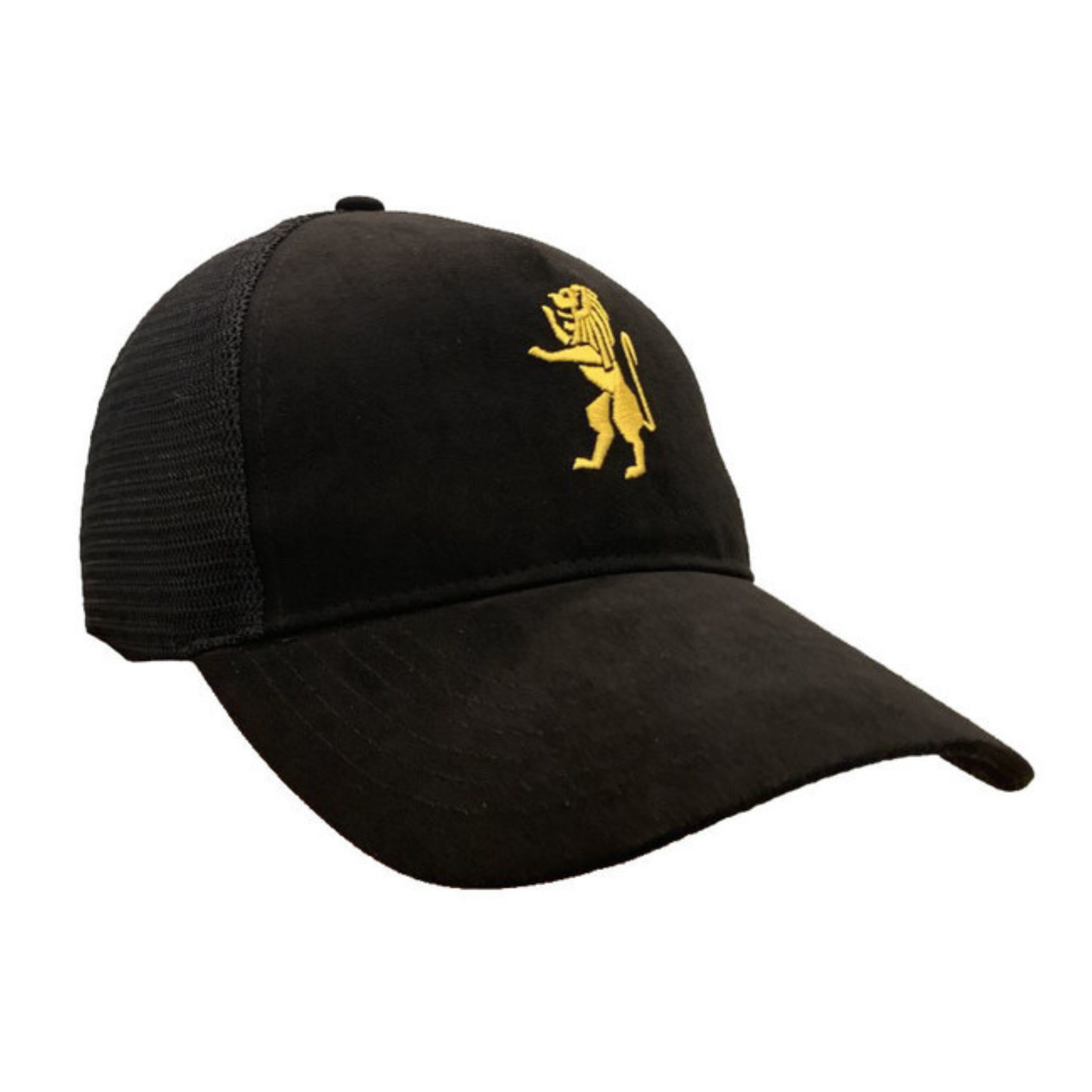 SCC Cricket Black Mesh Cap
